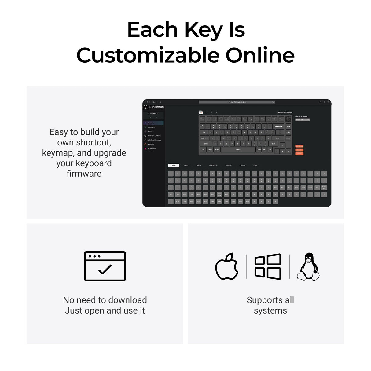 Keychron Q1 Max Launcher Customization