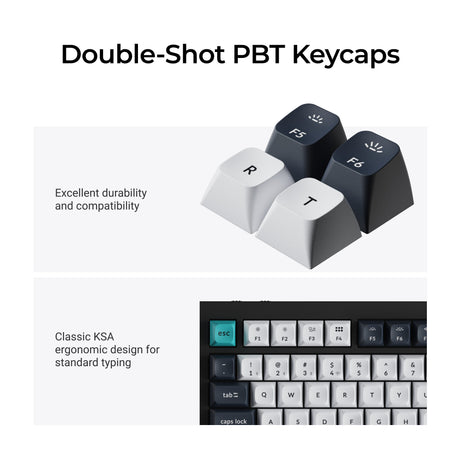Keychron Q3 Max Double-shot PBT Keycaps