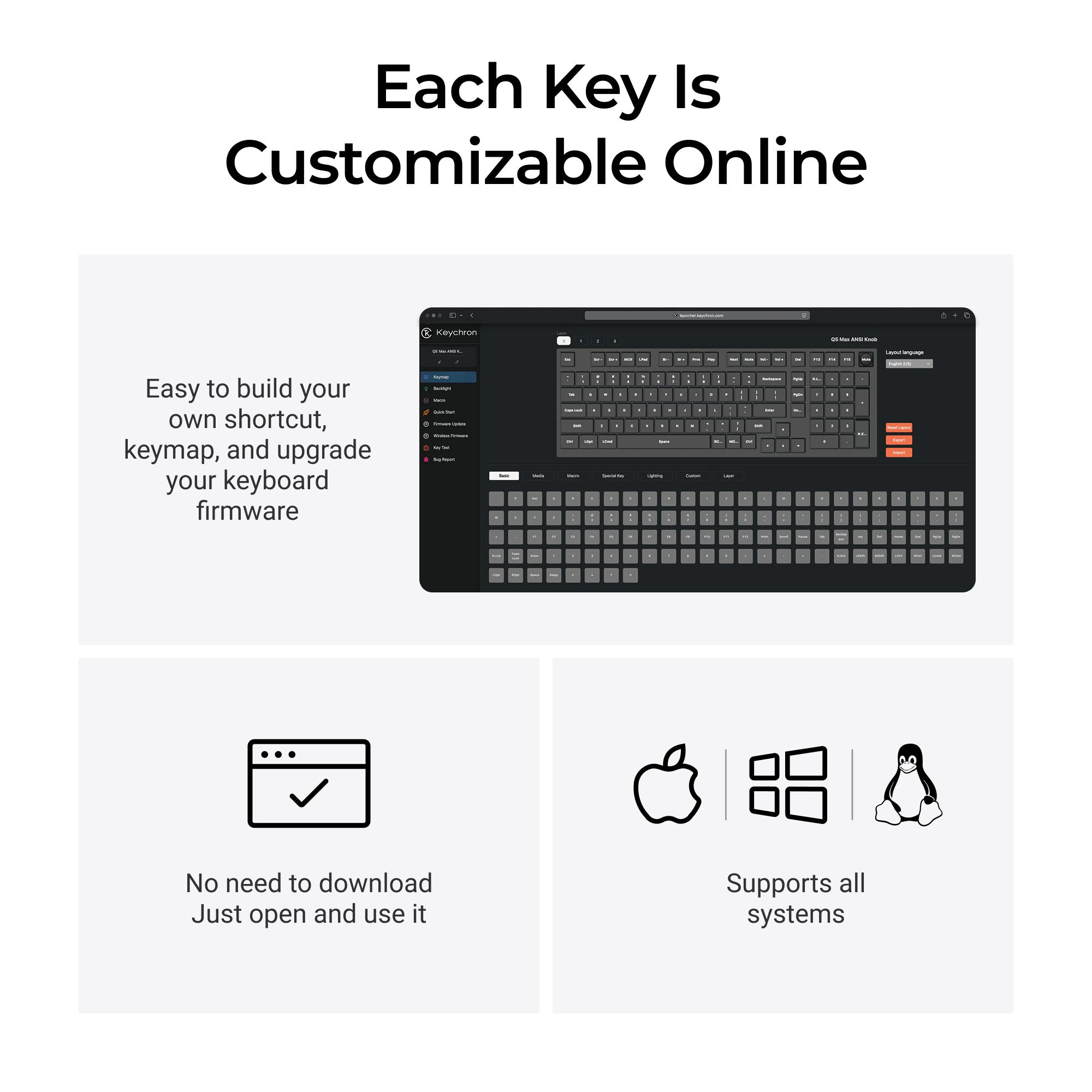 Keychron Q5 Max Launcher Customization