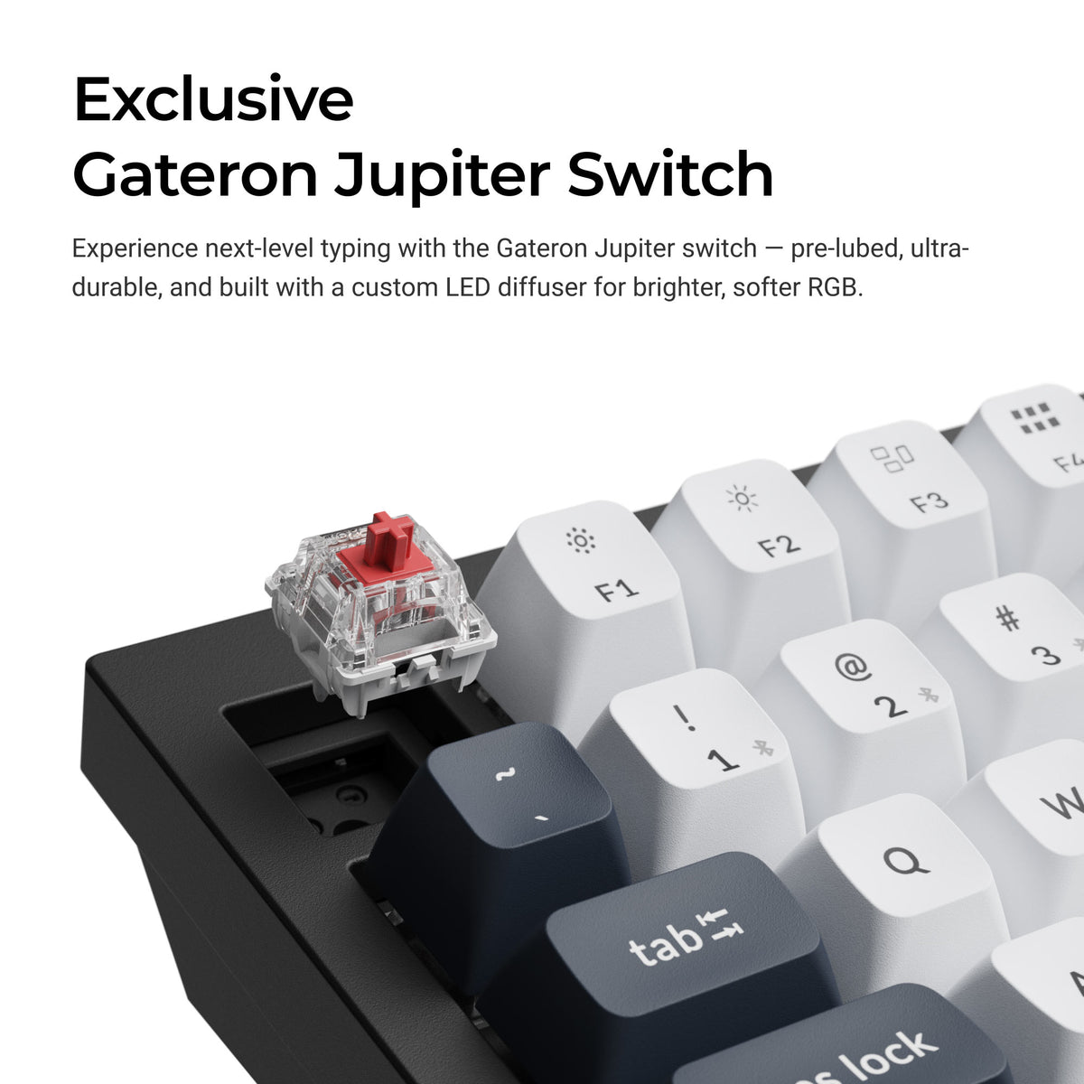 Keychron Q6 Max Gateron Jupiter Switch