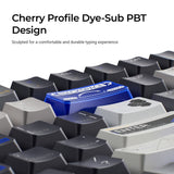 Unknown Number Navy Cherry Profile Dye-Sub PBT Full Keycap Set