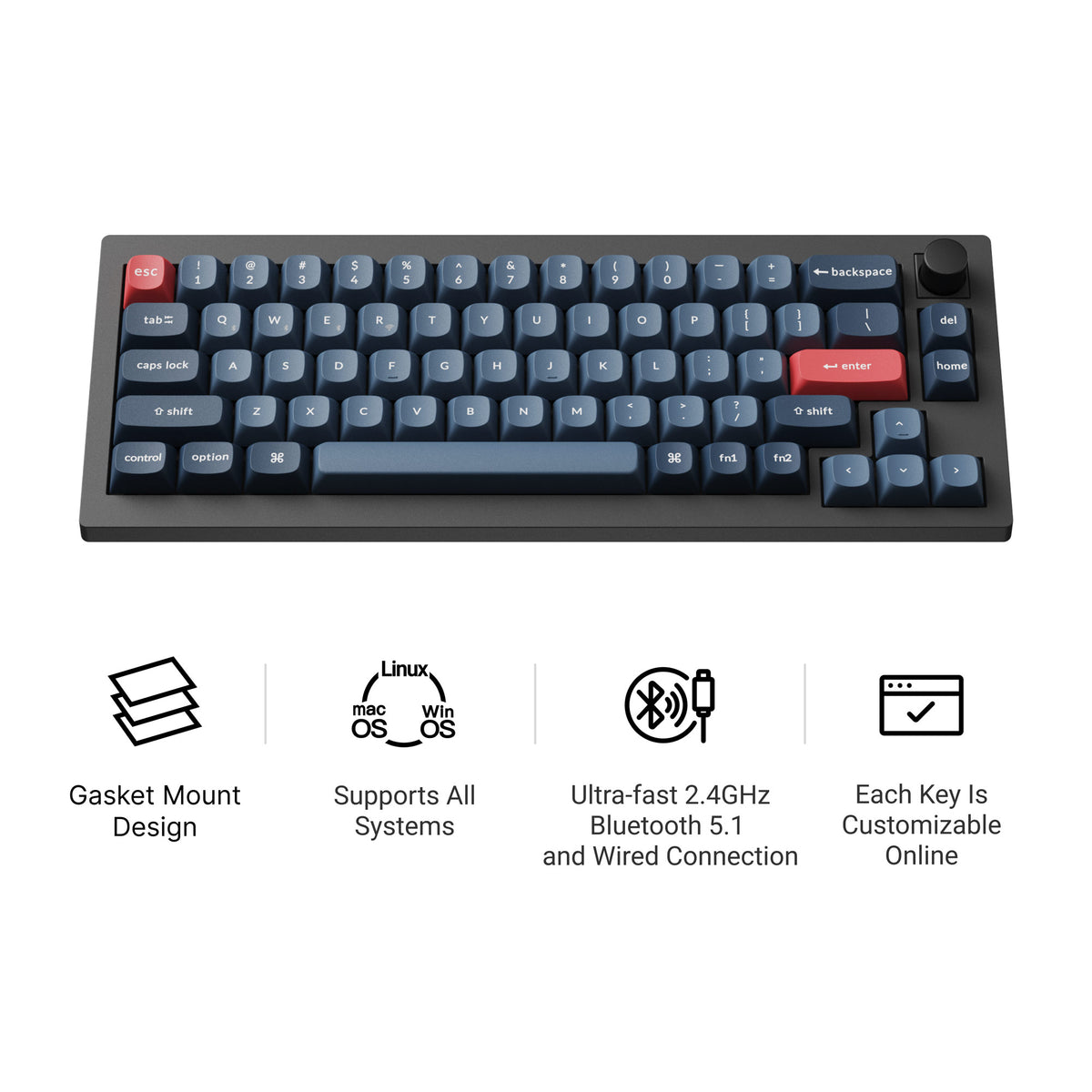 Keychron V2 Max Iconic Features