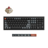 Keychron V6 Ultra 8K Wireless Hot-swappable RGB Backlight Red Switch - Black