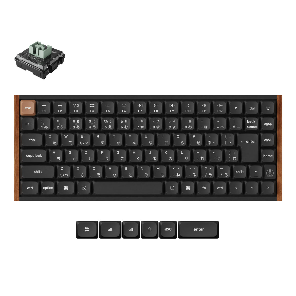Keychron K3 HE Wireless Magnetic Switch Keyboard (Japan JIS Layout)