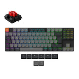 keychron-k1-qmk-wireless-mechanical-keyboard-version-6-switch-red-ISO-Swiss-layout