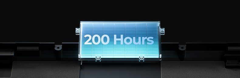 Up to 200 Hours