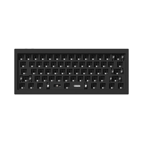 Keychron Q4 Pro QMK/VIA wireless custom mechanical keyboard 60 percent layout full aluminum black frame for Mac WIndows Linux with RGB backlight and hot-swappable barebone