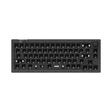 Keychron V2 Custom Mechanical Keyboard frosted black QMK-VIA 65 percent layout hot-swappable Barebone knob