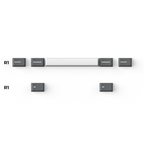 Keychron double-shot PBT Cherry full set keycap set win-key-less layout
