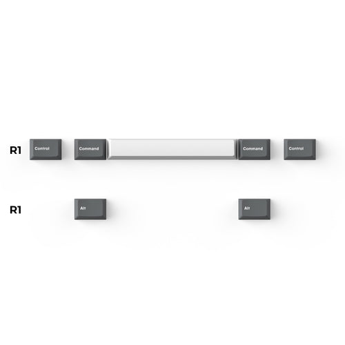 Keychron double-shot PBT Cherry full set keycap set win-key-less layout