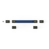 Keychron double shot PBT Cherry profile full set keycap set royal for ANSI ISO WKL layout