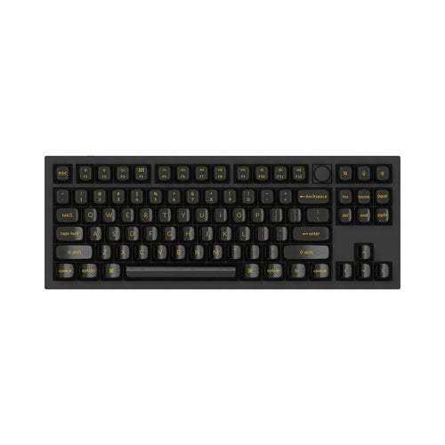 Black Transparent OSA Full Set Keycap Set